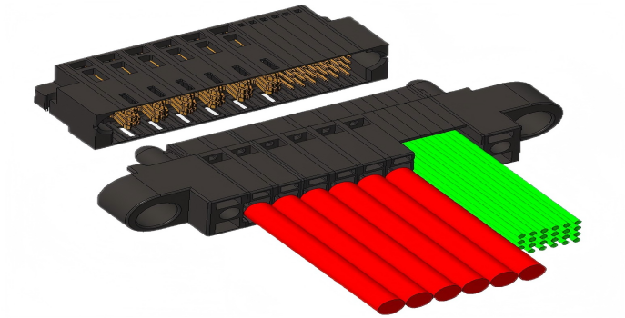 PBP Power connector VH+Cable Rec 4P+20S STBPMT